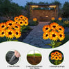 Solar-Powered LED Sunflower Garden Lights