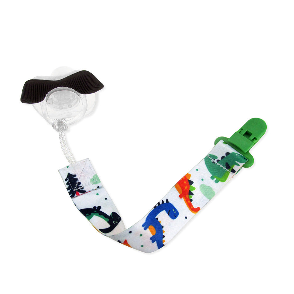 3-Pack Cartoon Pacifier Clips for Babies