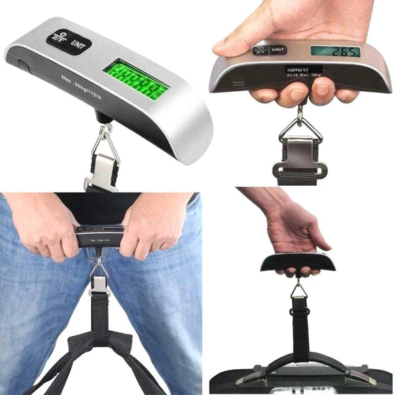 Portable Digital Luggage Scale with LCD Display