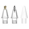 Three replacement pen tips for Huawei Magic Pencil 2 and 3, shown in silver and white.