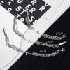 Pulsera de Doble Capa con Estrella y Cruz