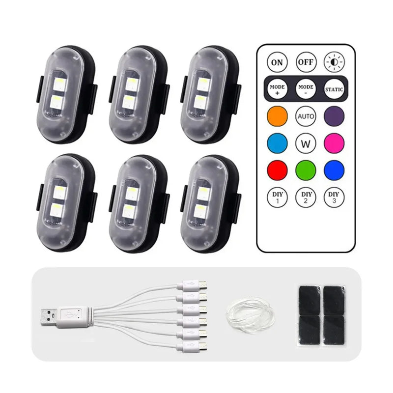 ضوء وميض LED لاسلكي عن بعد