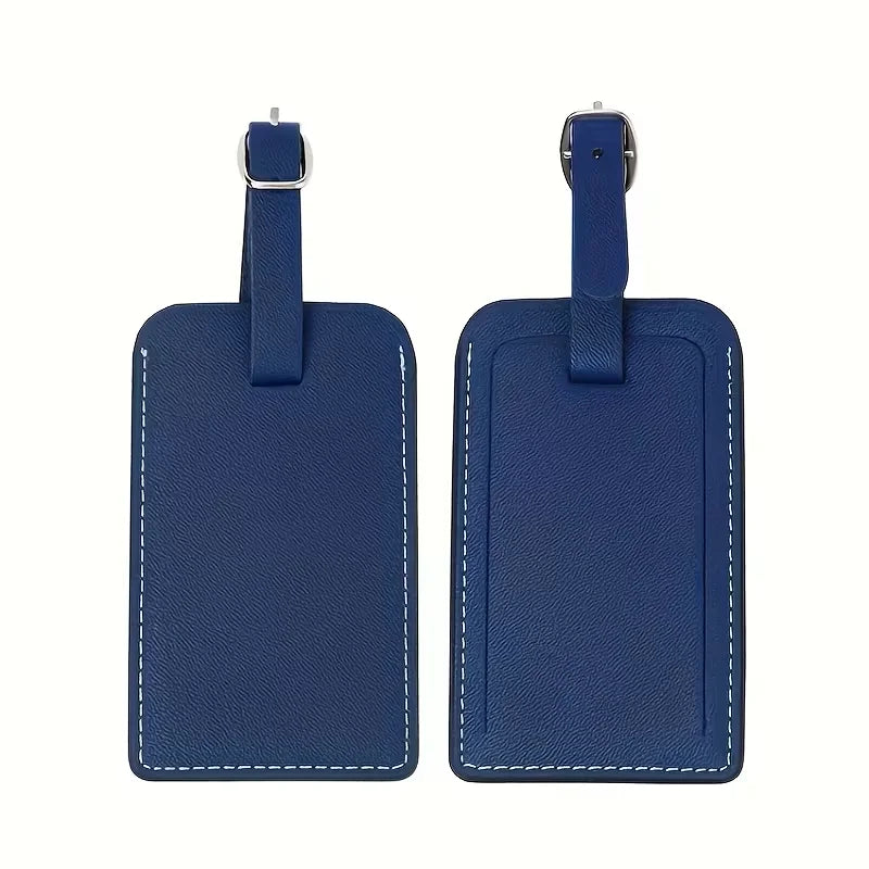 Personalized Faux Leather Passport and Luggage Tag Set