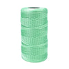 A spool of light green ice cotton silk thread for knitting and crochet