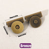 Seamless Magnetic Snap Buttons for Bags and Crafts