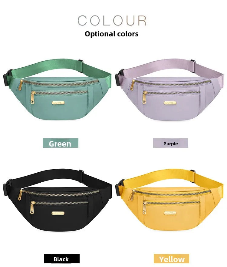 Compact Water-Resistant Crossbody Sling Bag for Travel & Daily Use