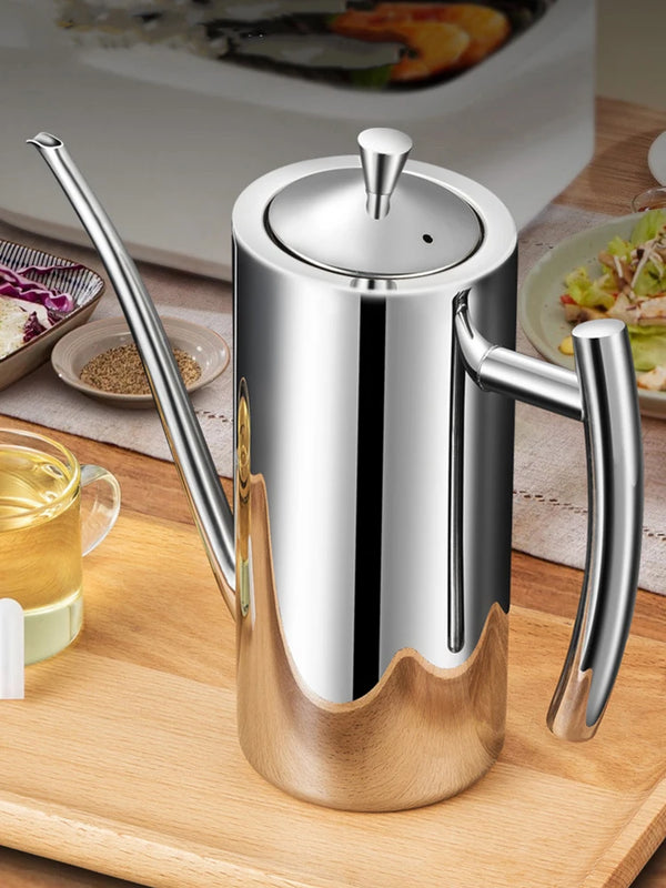 Stainless Steel Oil & Vinegar Dispenser Bottle