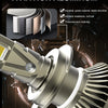 Smart App Control LED Headlight Bulbs with Triple Color Modes