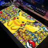 Extra-Large Anime Mouse Pad with Non-Slip Rubber Base