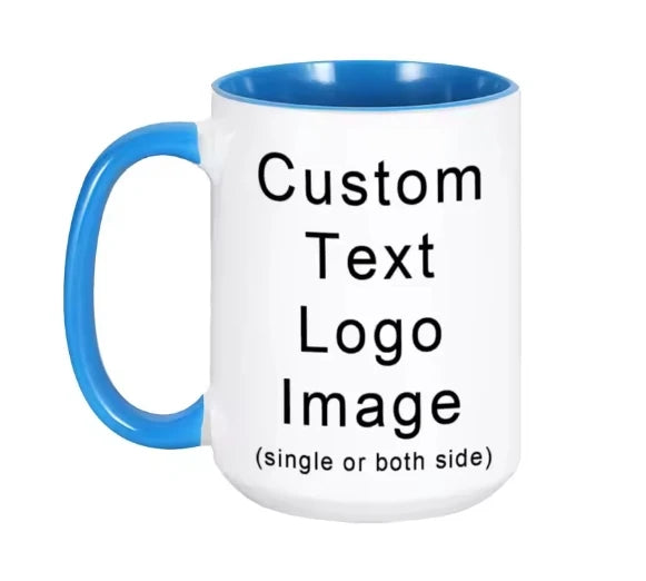 Personalized 15oz Ceramic Coffee Mug