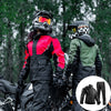 Men's Waterproof Motorcycle Rain Suit with Breathable Fabric