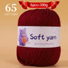 Soft Acrylic Yarn Balls for Knitting – 300g