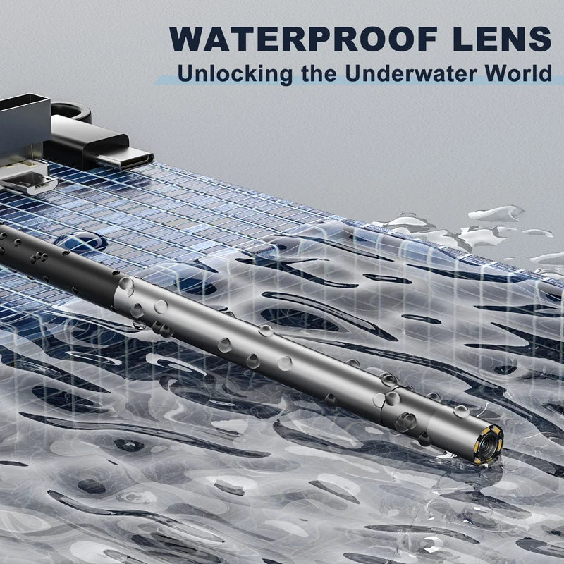 HD 720P Android Endoscope Camera with IP67 Waterproof Lens