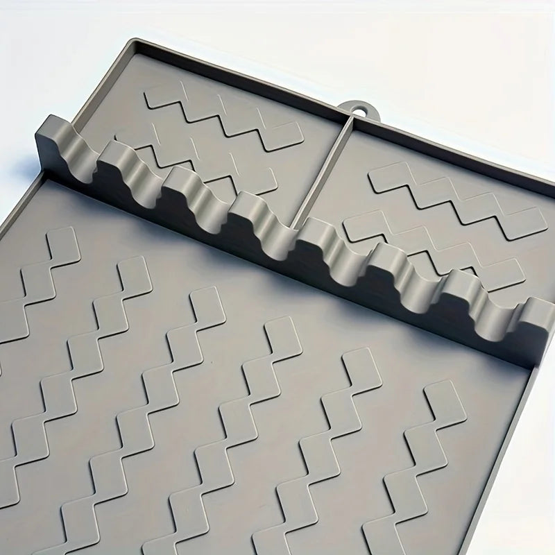 Non-Stick Silicone BBQ Mat with Drip Tray