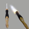 LED Lighted Crochet Hook Set with USB Rechargeable Handle