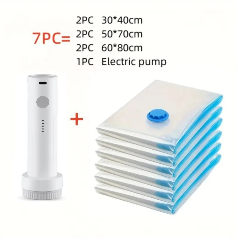 Portable Electric Vacuum Pump for Storage Bags