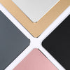 Dual-Sided Aluminum Mouse Pad with Non-Slip Base