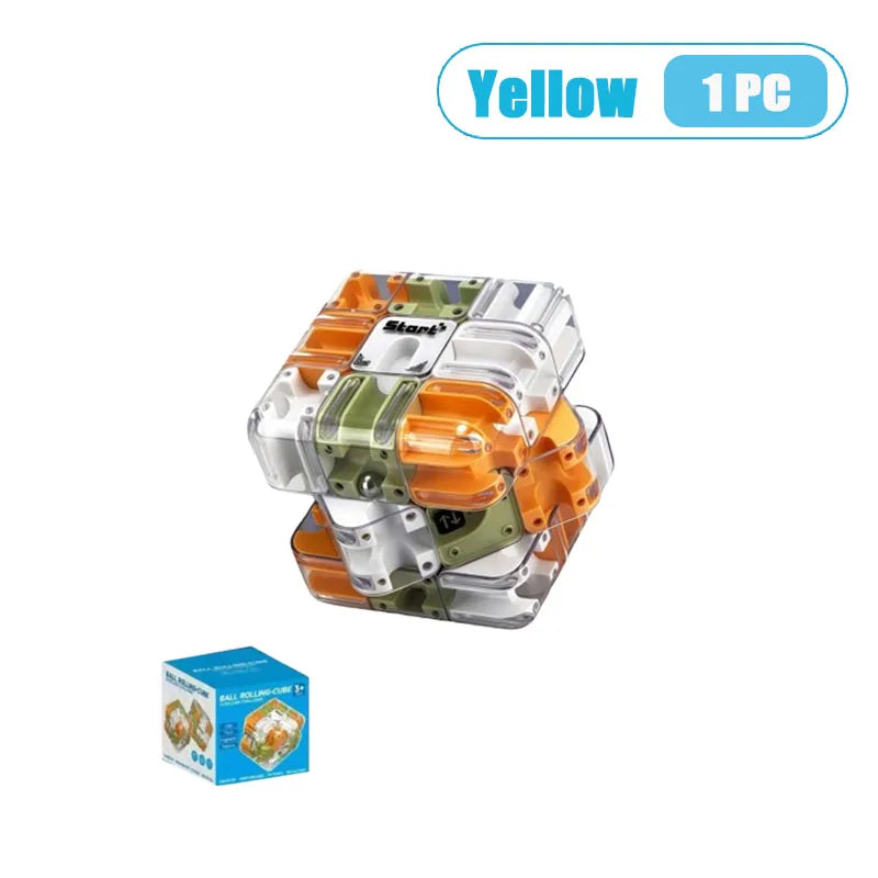 3D Ball Maze Puzzle Cube – Brain Teaser & Stress Relief Toy