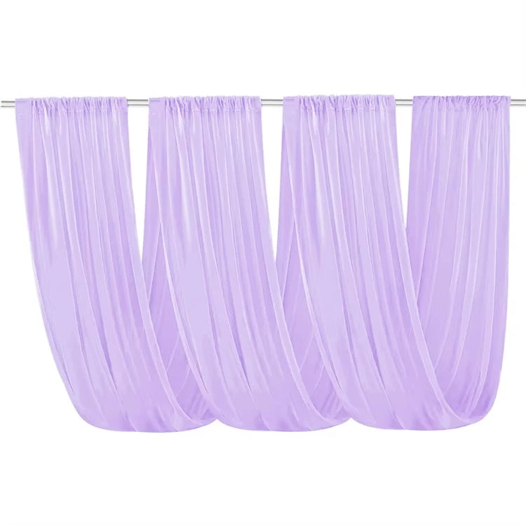 Sheer Chiffon Ceiling Drapes for Weddings & Events