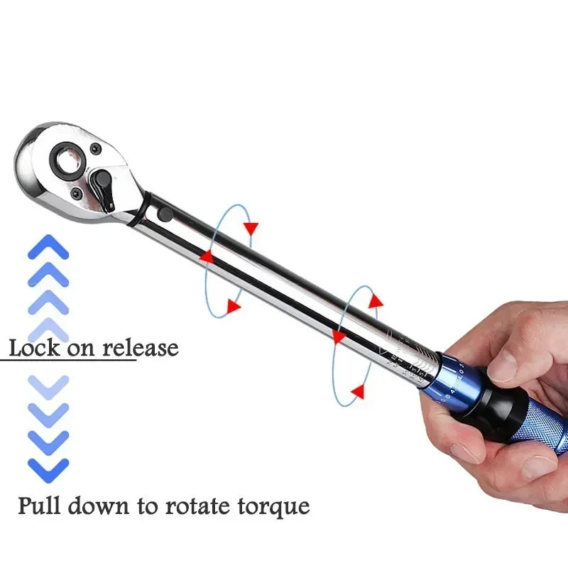 3/8" Drive Torque Wrench (5-60 N.m) with ±3% Accuracy