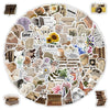Vintage-Inspired Sticker Pack for Journals & Scrapbooks