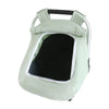 Light green breathable 2-in-1 car seat cover and mosquito net for babies