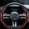 Carbon Fiber Texture Steering Wheel Cover - Anti-Slip & Comfortable Grip