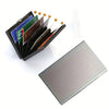 Slim RFID Blocking Metal Card Holder Wallet