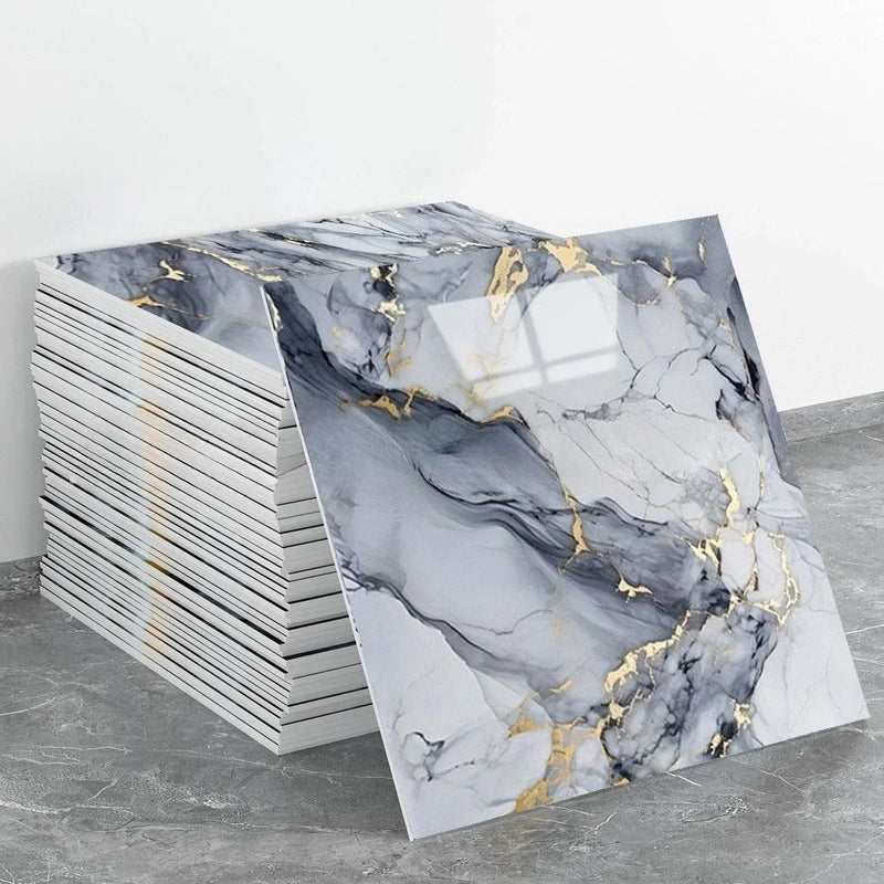 Peel-and-Stick Vinyl Floor Tiles