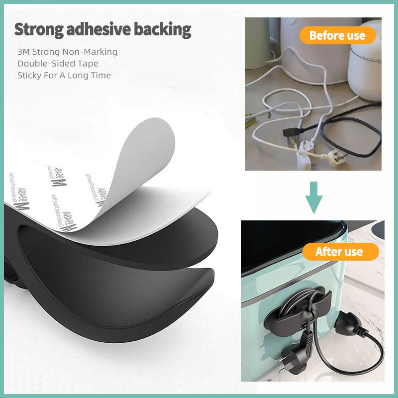 Appliance Cord Organizer Clips (3–6 Pack)