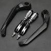 Motorcycle Handlebar Handguards with CNC Aluminum Levers Protector