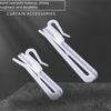 Adjustable Curtain Hanging Hooks - Set of 50