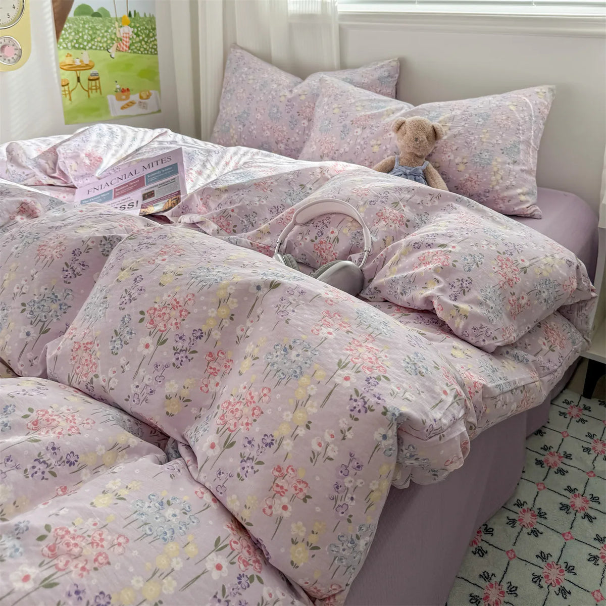 Ultra-Soft Microfiber Duvet Cover Set with Pillowcases