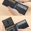 RFID Blocking Ultra-Thin Bifold Wallet with ID Windows