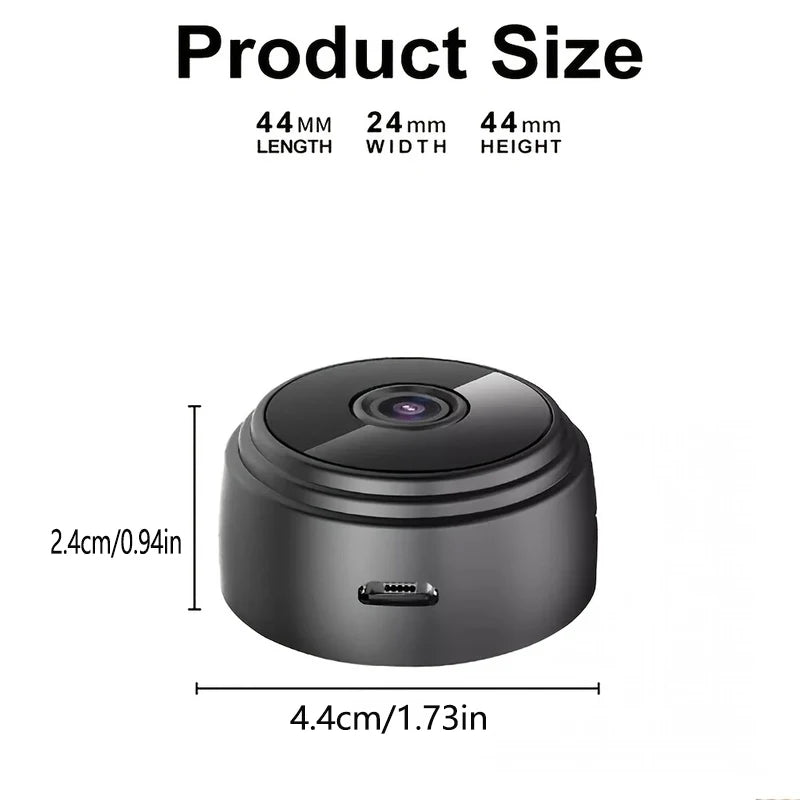 Mini WiFi Security Camera with Motion Detection
