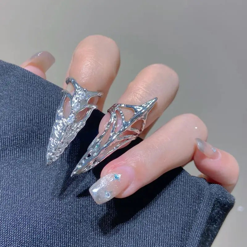 Bague de bout de doigt Machinerie Gothique