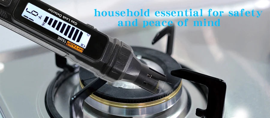Combustible Gas Leak Detector with LCD Display
