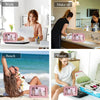 Waterproof Travel Makeup Bag with Clear Window