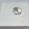 Adjustable Hollow Heart Rings