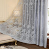 European Vintage Floral Embroidered Blackout Curtain