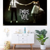 Pierce The Veil Band Flag Tapestry with Brass Grommets