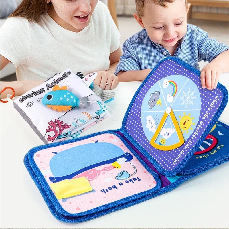 Montessori Busy Book for Toddlers