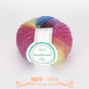 Multicolor Gradient Wool Yarn for Knitting and Crochet