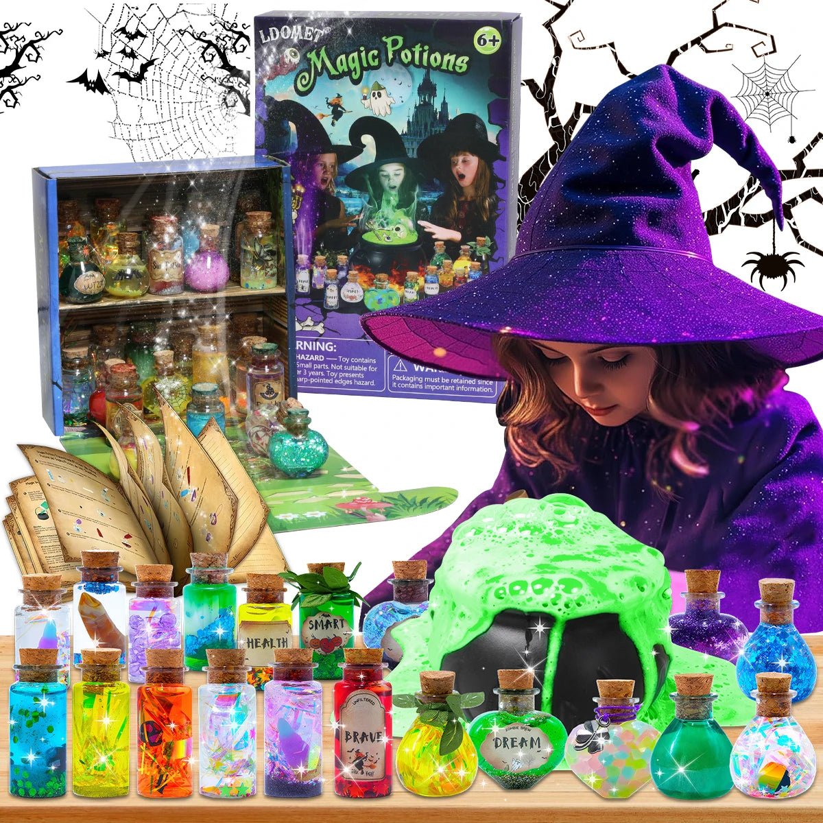 Fairy Potion Making Kit for Kids – Magical DIY Craft & Science Set