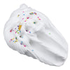 A white tube of DIY slime kit with colorful sprinkles and a popsicle stick visible.
