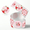 Strawberry Thank You Stickers – 500-Pack for Sealing, Decorating & Gifting