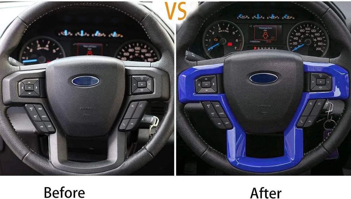 ABS Steering Wheel Trim Cover for Ford F-150, F-250, F-350 & Expedition