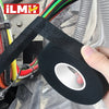 Black cloth tape used to insulate or wrap automotive wiring harnesses.