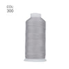 Spool of gray heavy-duty nylon bonded thread, 0.3mm diameter.