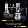 Set universelle LED-Nebelscheinwerferlampen zur 1:1-Lichtpunktvergleich für Plug-and-Play-Installation